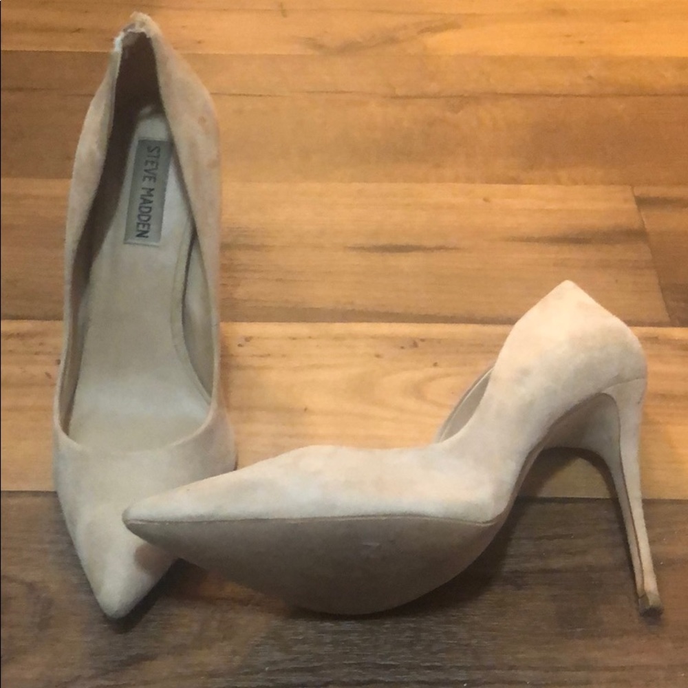 Steve Madden nude heels 👠